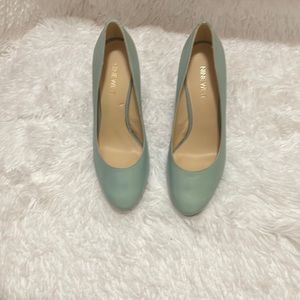 Light blue heels by Nine West